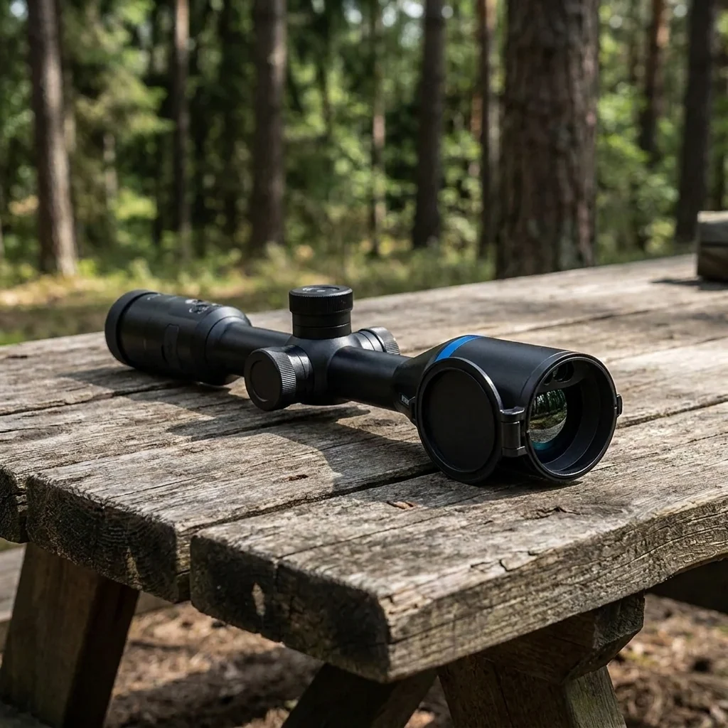 Тепловізійний приціл Pard Pantera eX 640-50 LRF Q – OLED 2560x2560, лазерний далекомір 1000 м, 50 мм