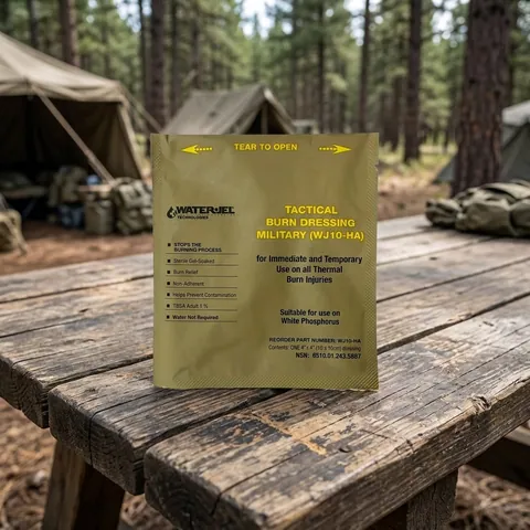 Протиопікова пов'язка Water-Jel Military Tactical Burn Dressing 10 см х 10 см