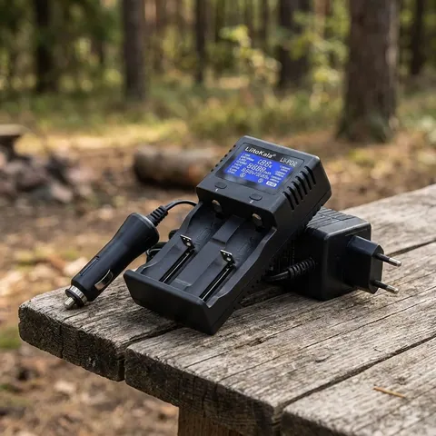 Зарядний пристрій Liitokala Lii-PD2+car EU charger