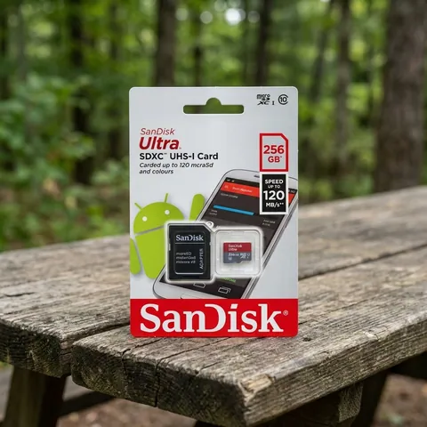Карта пам’яті SanDisk Ultra 256GB SDXC Class 10 UHS-I (до 120 МБ/с) SDSQUAC-256G-GN6MN