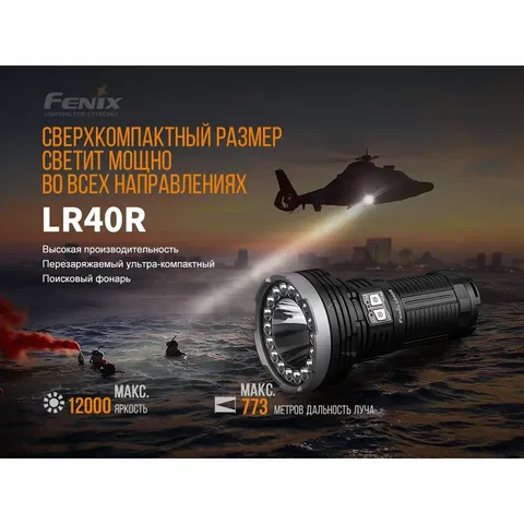 Ліхтар ручний Fenix LR40R — фото 6