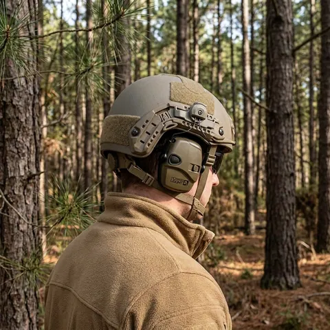 Коромисла для кріплень на навушники Howard Leight Impact Sport - NeckFlip Helmet Rail Mount Kit (TAN)