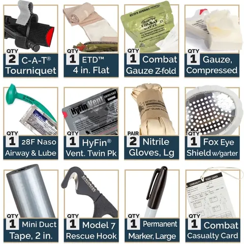 Набір комплектуючих для аптечки NAR SIRK 2 IFAK Resupply Kit GEN 2 — фото 6