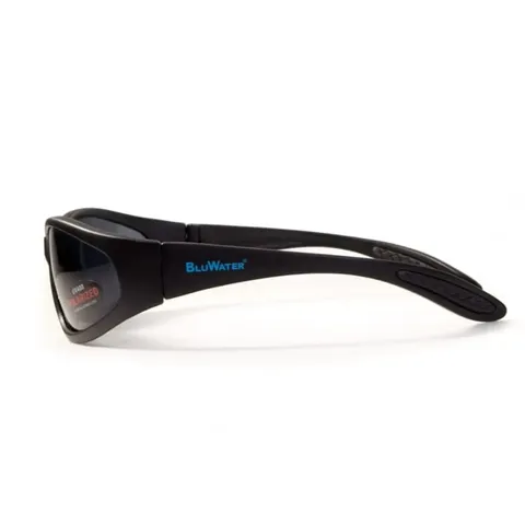 Окуляри поляризаційні BluWater Samson-2 Polarized (gray) сірі, Чорний — фото 5