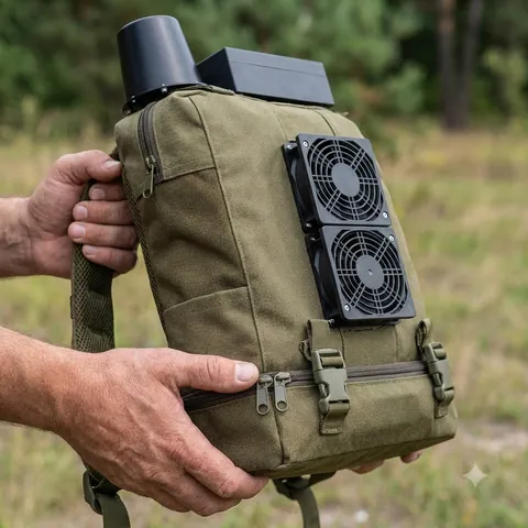 РЕБ Contra-drone (Anti-fpv Mavic BackPack) (700-1020МГц, 2390-2500МГц, 5725-5850МГц) — фото 3