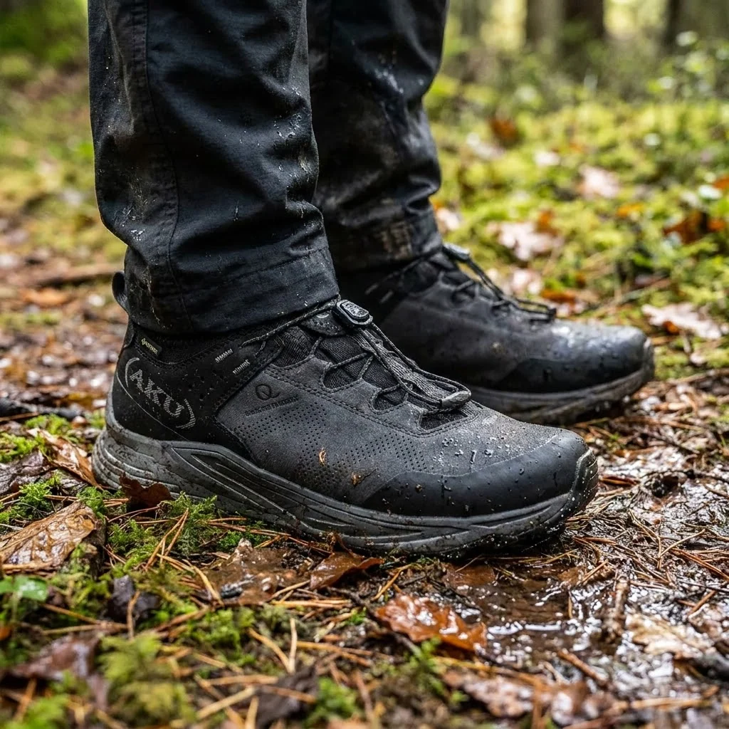 Кросівки AKU Omnia V-Light GTX WS 4.5 black/anthracite