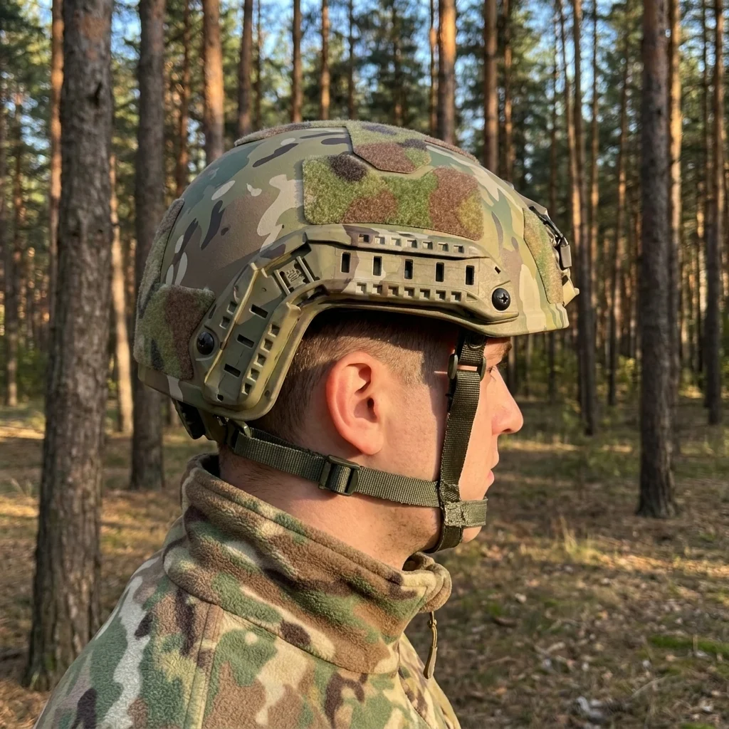 Кевларовий шолом FAST Kevlar GEN III AGGRESSIVE Multicam