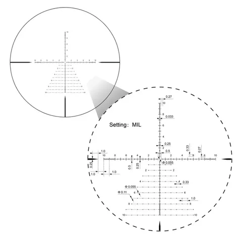 Приціл оптичний Vector Optics Taurus 4-32x56 (34mm) illum. SFP ED — фото 13