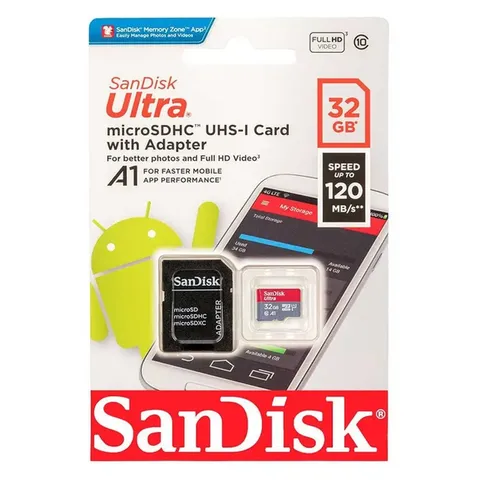 Карта пам’яті SanDisk Ultra 256GB SDXC Class 10 UHS-I (до 120 МБ/с) SDSQUAC-256G-GN6MN — фото 2