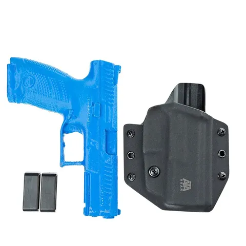 Кобура зовнішньопоясна ATA-Gear Hit Factor v.1 CZ P10-C Black — фото 2