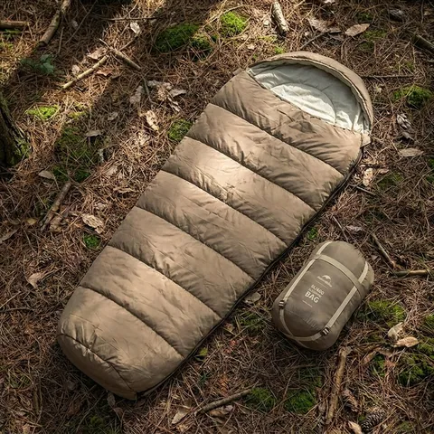 Спальник з капюшоном Naturehike MJ 600 CNK2300SD014, коричневий — фото 3