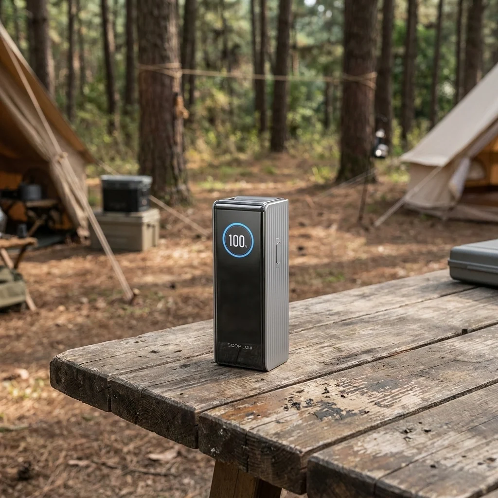 Павербанк EcoFlow RAPID Power Bank 25000mAh сріблястий