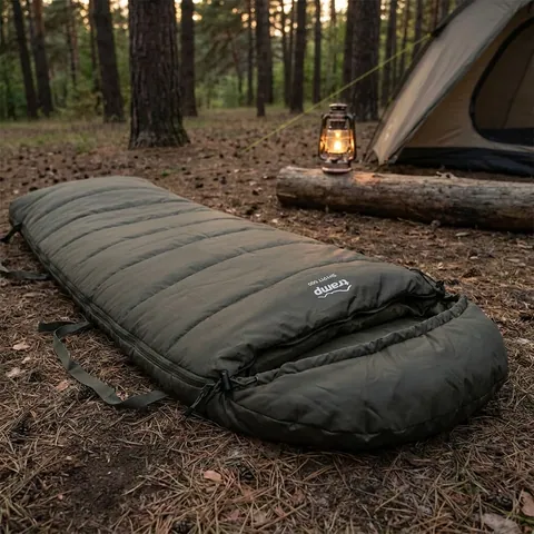 Спальний мішок-ковдра з блискавкою з ліва Tramp Shypit 500 Wide