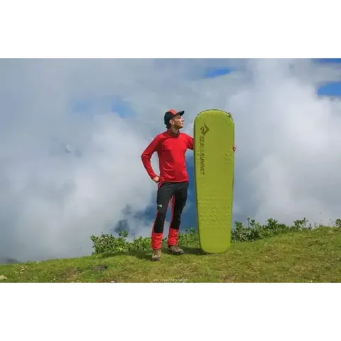 Килимок самонадувний Camp Mat (183х51х3.8см) Olive від Sea to Summit — фото 17