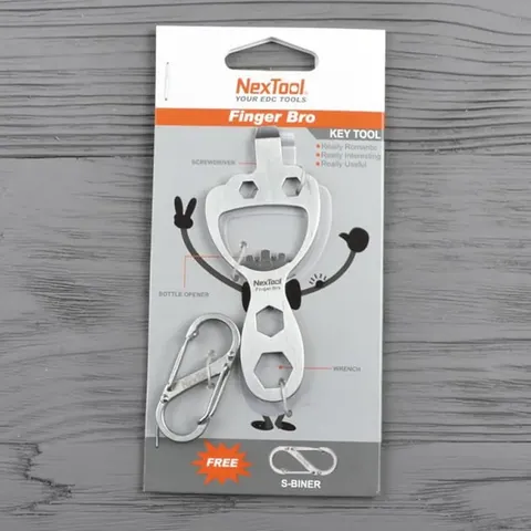 Міні-Мультитул NexTool BOTTLE OPENER Finger Bro KT5009B — фото 10