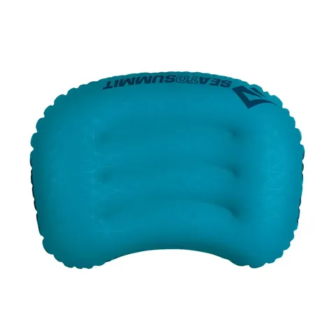 Синя надувна подушка Aeros Ultralight Pillow 12х36х26см — фото 3