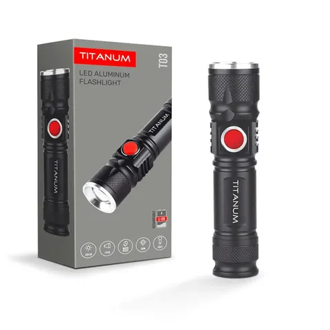 Портативний світлодіодний ліхтарик TITANUM TLF-T03 230Lm 6500K — фото 2