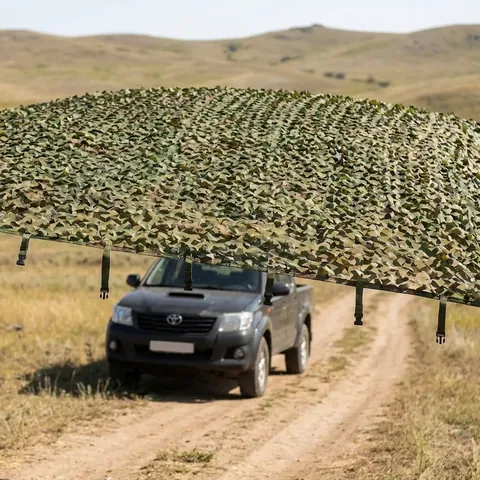 Маскувальна сітка Militex для окопів та бліндажів Листя 3х5м (площа 15 кв.м.) — фото 1