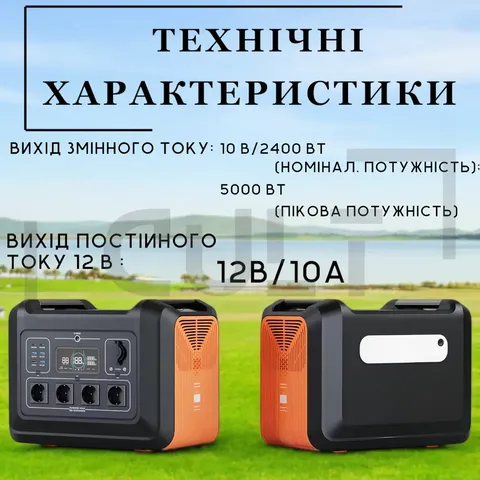 Портативна електростанція SOUOP 2400W — надійне джерело енергії для будь-яких умов — фото 3