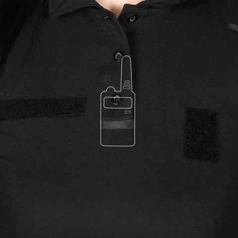 Поло Чорне Pani Paladin LT — фото 12