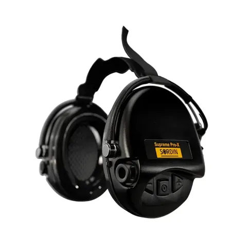Aктивні тактичні шумоподавлюючі Sordin Supreme Pro X Neckband Black — фото 5