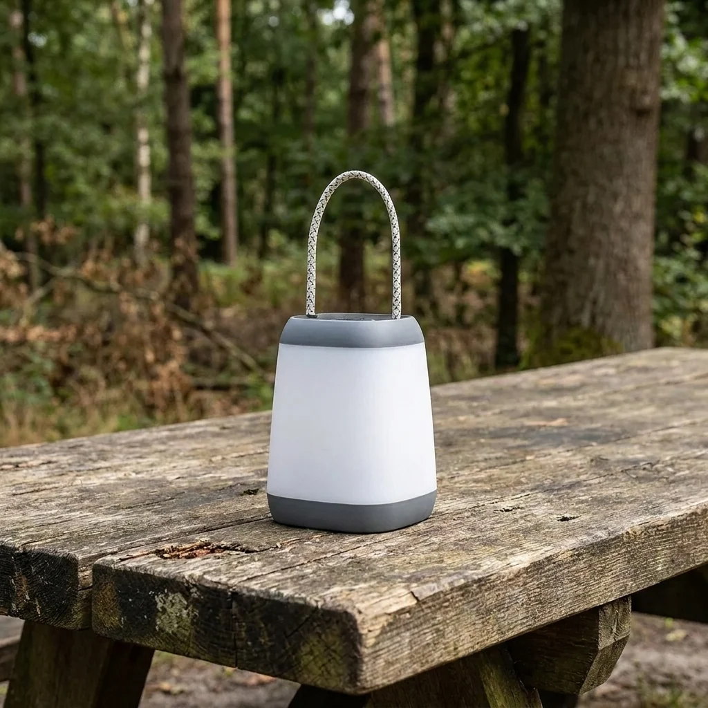 Ліхтар кемпінговий Bo-Camp Sargas Rechargable 180 Lumen White/Grey (5818725)