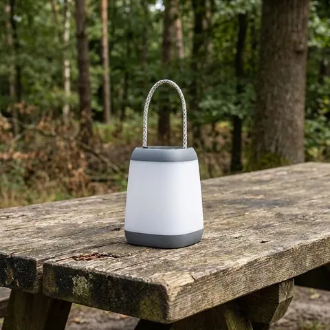 Ліхтар кемпінговий Bo-Camp Sargas Rechargable 180 Lumen White/Grey (5818725)