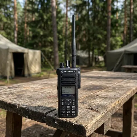 Професійна цифрова портативна рація Motorola DP4801e VHF Li-Ion 2450 мАг (MDH56JDN9VA1AN)