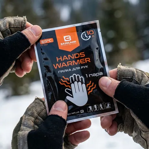 Грілка хімічна для рук BaseCamp Hand Warmer-1пара — фото 2