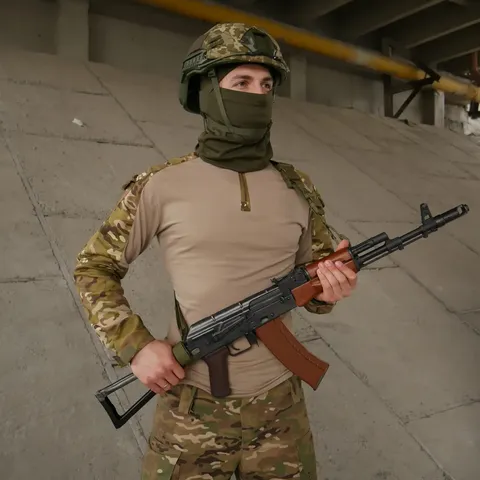 Ремінь 3-х точковий ПОЛІАМІДНИЙ для АК,РПК олива — фото 6