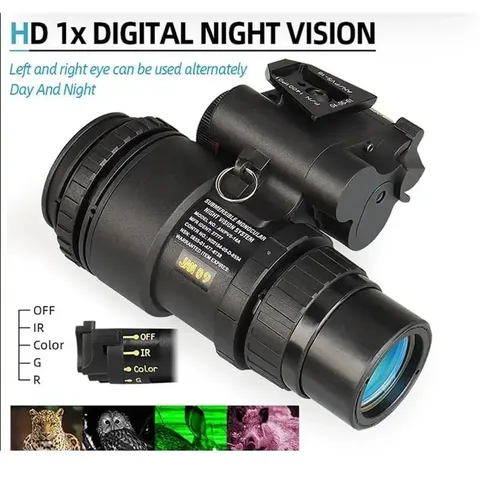 Монокуляр прилад нічного бачення PVS-18A1 Night Vision із кріпленням FMA L4G24 на шолом — фото 10