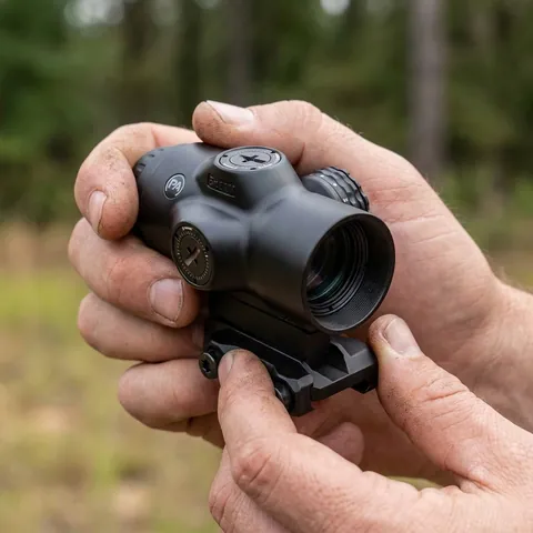 Приціл Primary Arms SLx 5x, MicroPrism, ACSS Aurora 5.56 (Red) black — фото 3