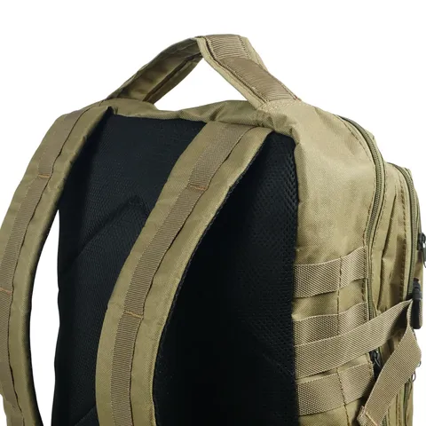 Рюкзак тактичний 30 л з системою MOLLE койот (виробництво Україна) — фото 6