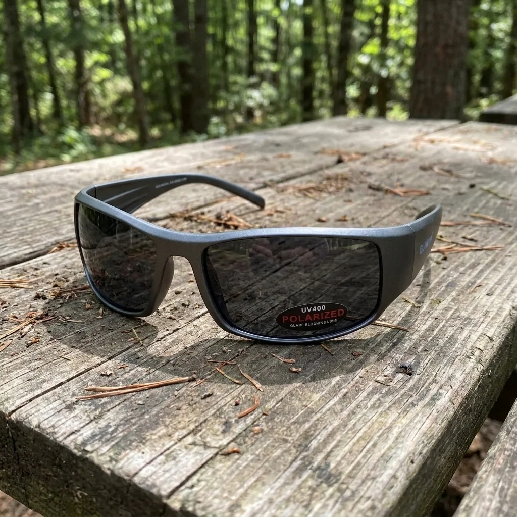 Окуляри поляризаційні Florida-1 polarized (gray), сірі, Чорний