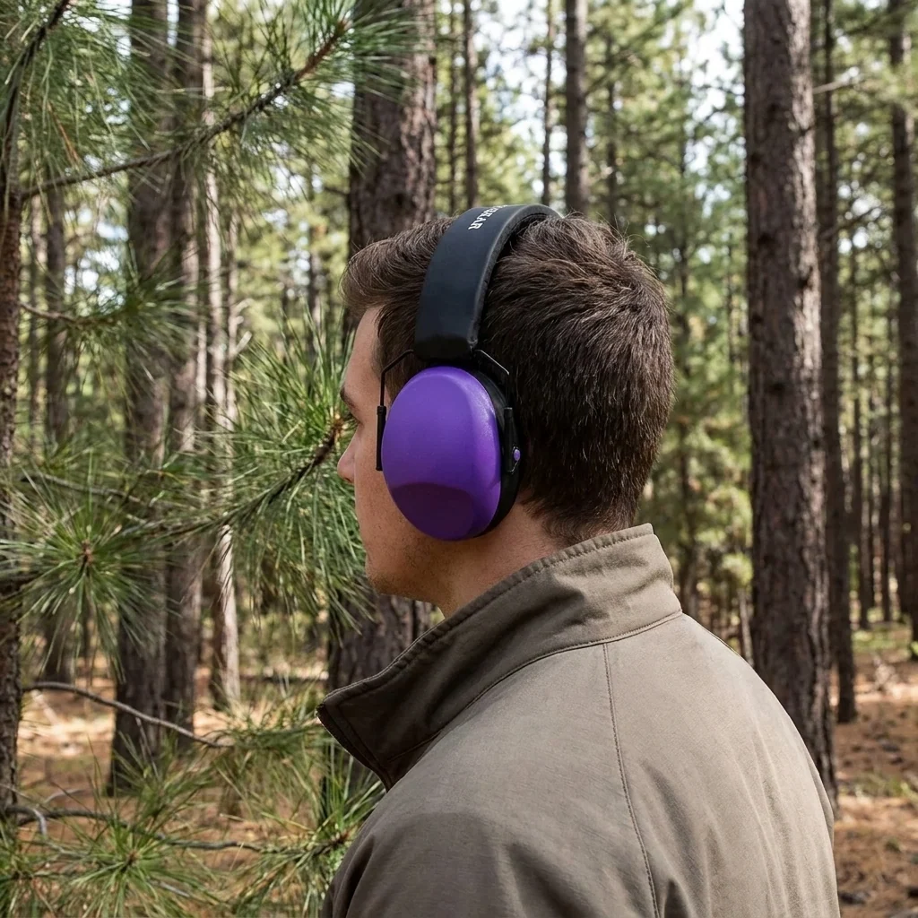 Навушники захисні Фіолетові Venture Gear VGPM8065C SNR 26дБ + беруші