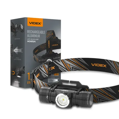 Налобний світлодіодний ліхтарик VIDEX VLF-H065A 1200Lm 5000K — фото 2