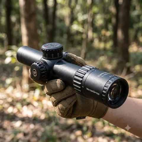 Приціл оптичний Vector Optics Continental 1-10x28 (34mm) illum. ED FFP VET-CTR — фото 3