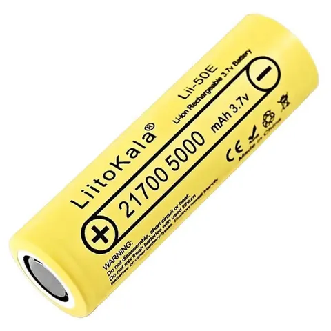 Акумулятор LiitoKala Lii-50E 21700 5000mah battery — фото 2