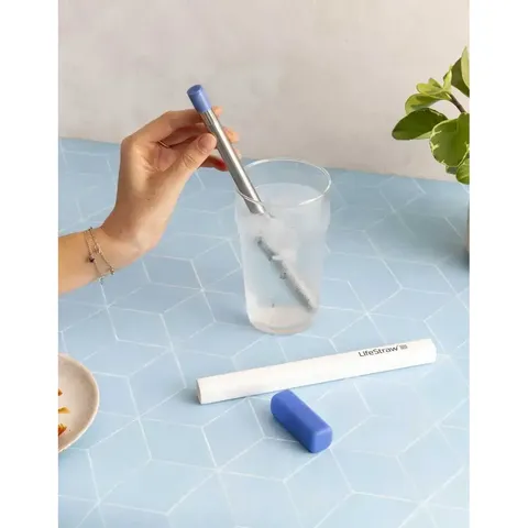 Фільтр для води LifeStraw SIP, 1 шт з футляром для перенесення, Midnight Blue — фото 6
