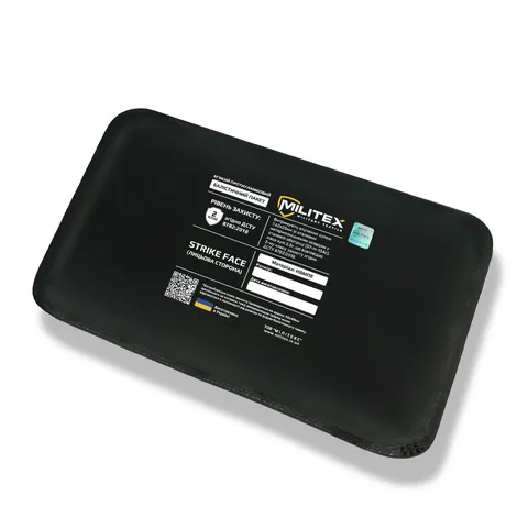 Балістичний захист 2 класу для плитоноски Militex Pro Series (M-L) 29,5*14,7 см камербанд, 1 шт — фото 2