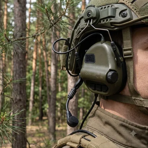 Комплект навушники EARMOR M32 з Адаптером кріплення чебурашки