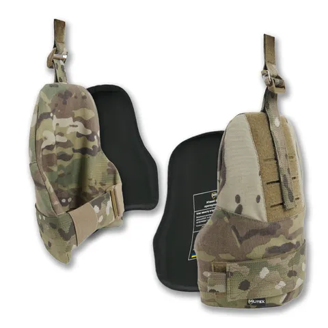 Захист плечей з балістичним пакетом 1 клас захисту Militex cordura USA Multicam — фото 2