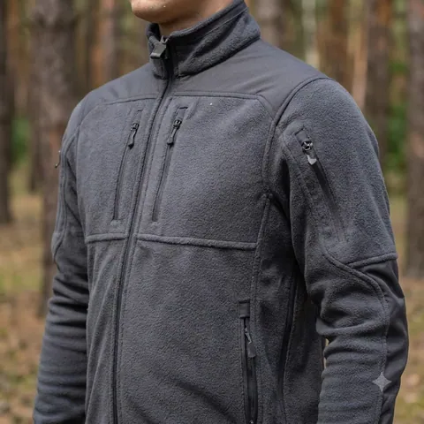 Кофта Frontier Mustela Cordura Fleece Сіра — фото 3