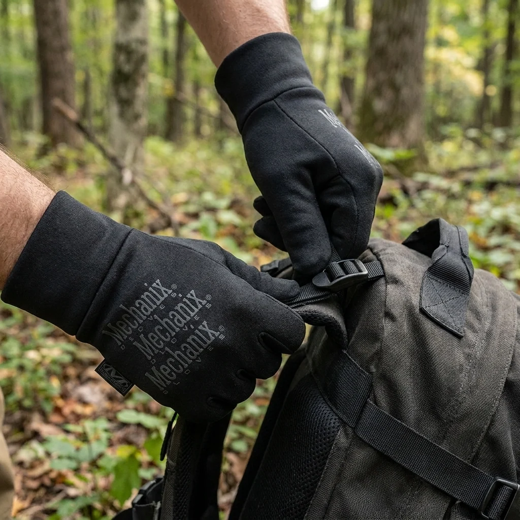 Рукавиці чорні Mechanix ColdWork Base Layer