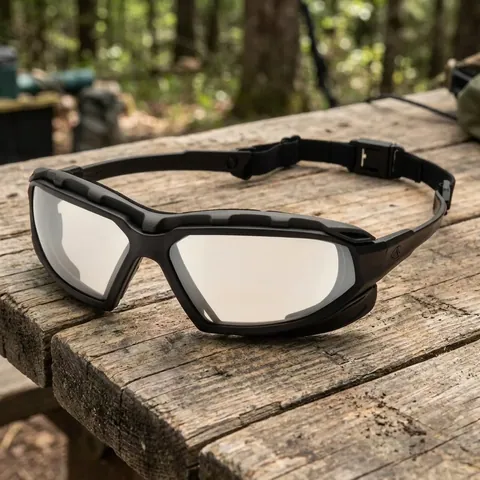 Окуляри Pyramex HighLander-Plus (indoor/outdoor mirror) Anti-Fog, дзеркальні напівтемні
