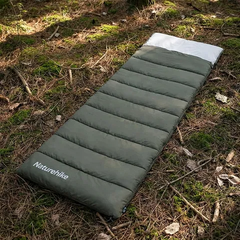 Спальний мішок Naturehike LD150 CNK2300SD016 лівий, темно-зелений — фото 3