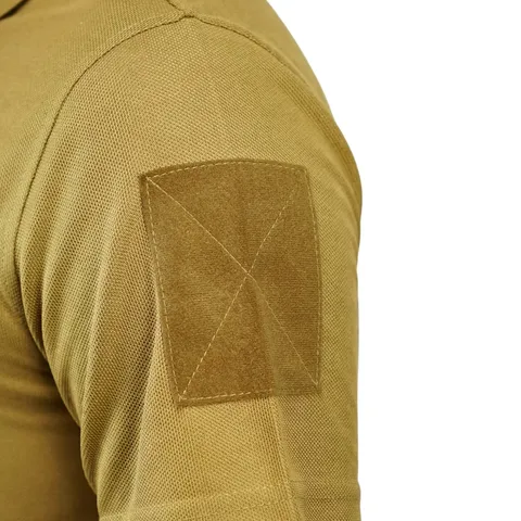 Поло койот Police Military CoolPASS з велкро-панелями (швидковисихаюча) — фото 7