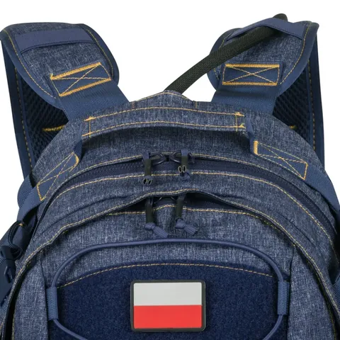 Рюкзак EDC 21л Helikon-Tex Backpack - Nylon Polyester Blend - Melange Grey — фото 12