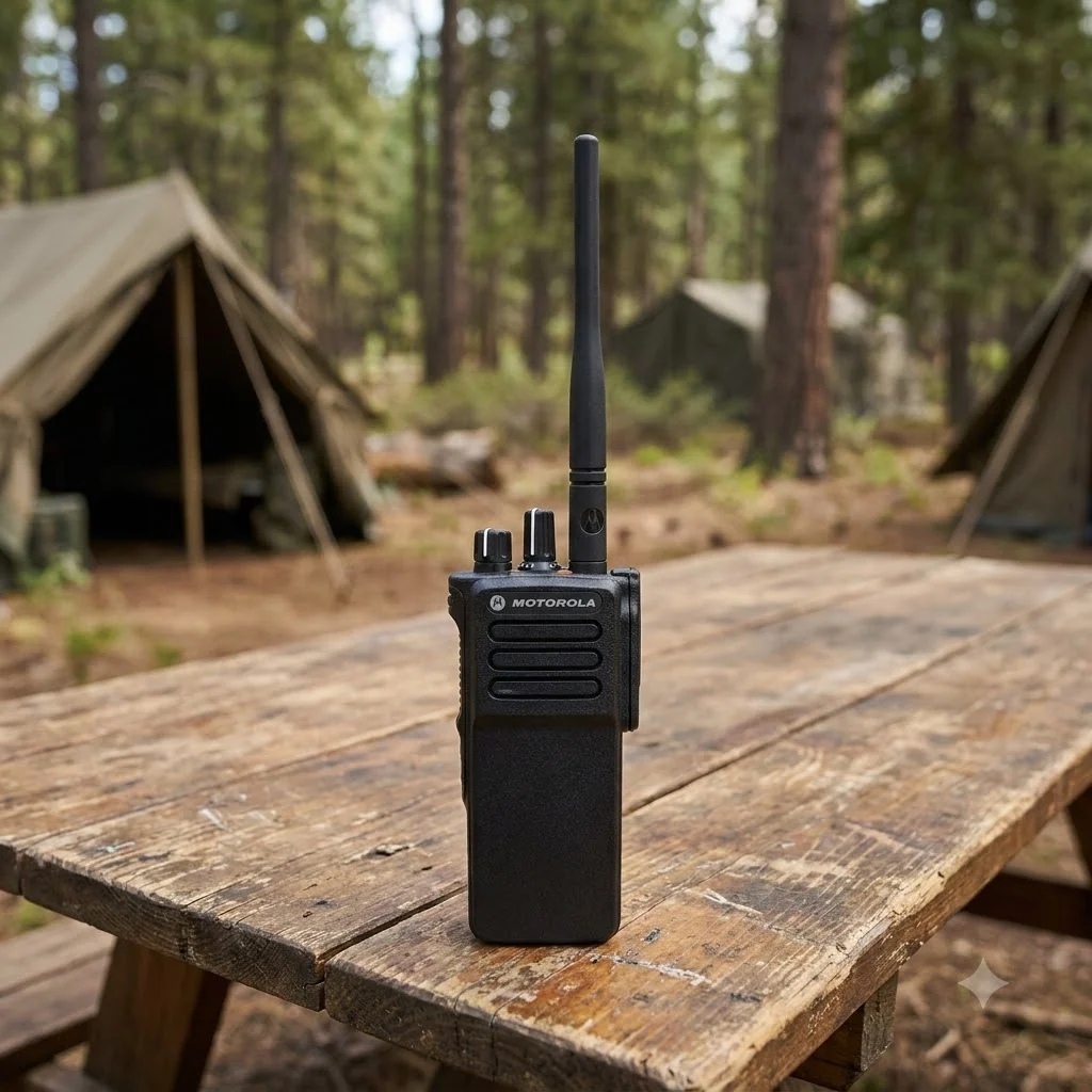 Професійна цифрова портативна рація Motorola DP4400e VHF Li-Ion 2450 мАг (MDH56JDC9VA1AN)