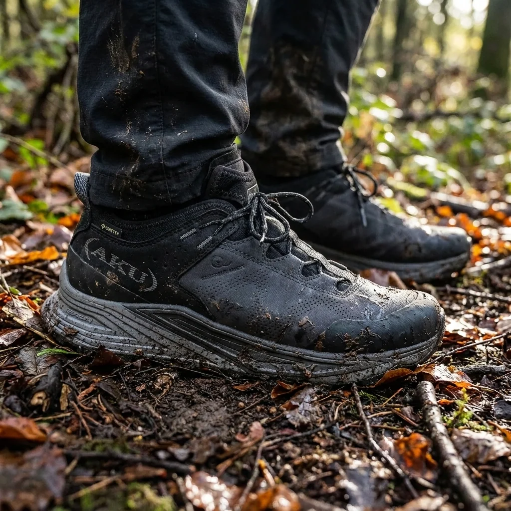 Кросівки AKU Omnia V-Light GTX 8.5 black/anthracite